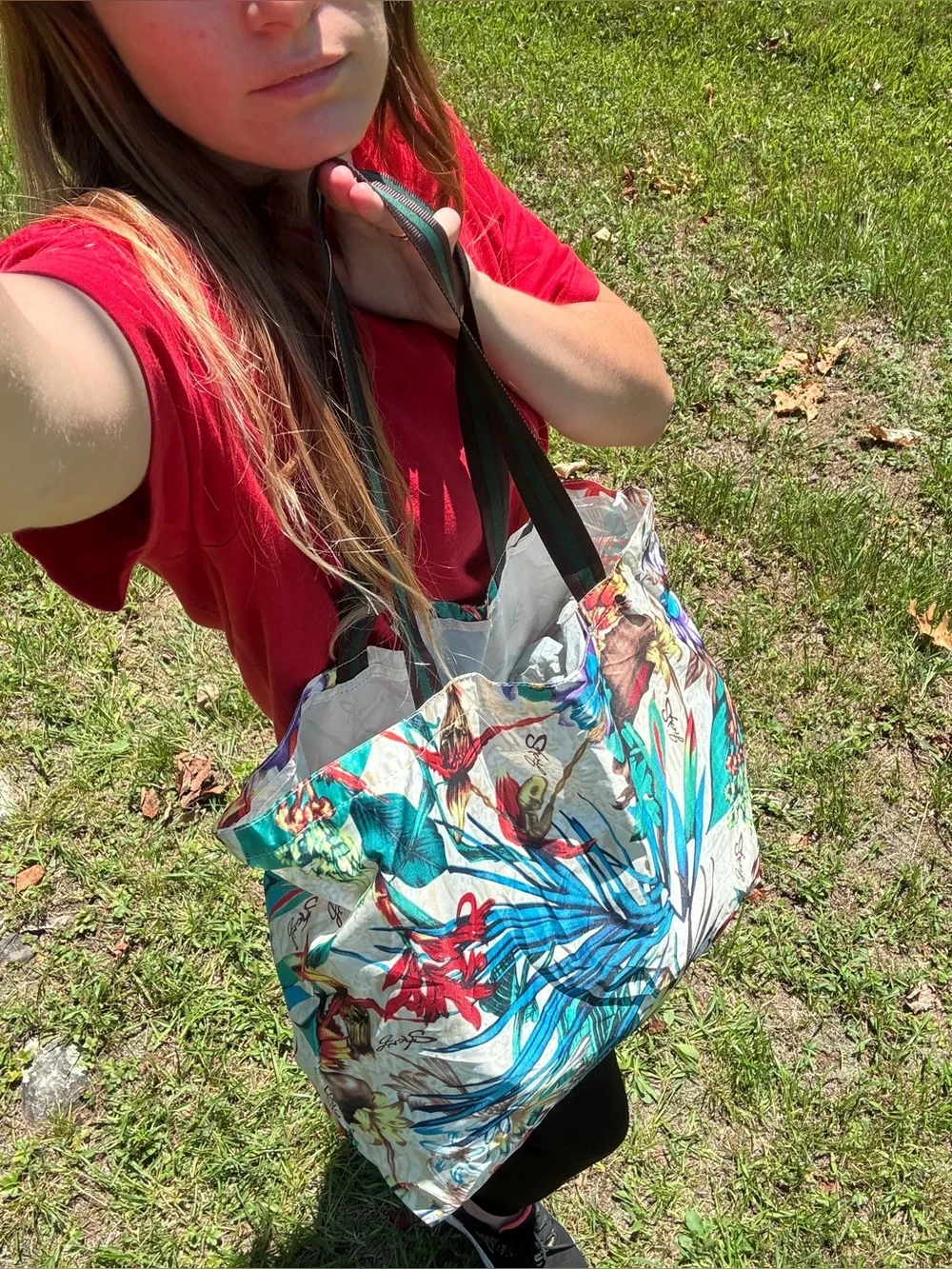 Sharif Floral Tote Bag